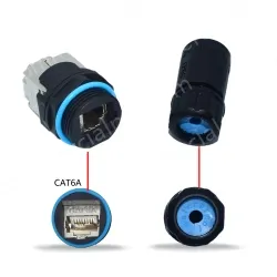 YPM20IDC-CAT6 M23 network RJ45 interface CAT6 connector
